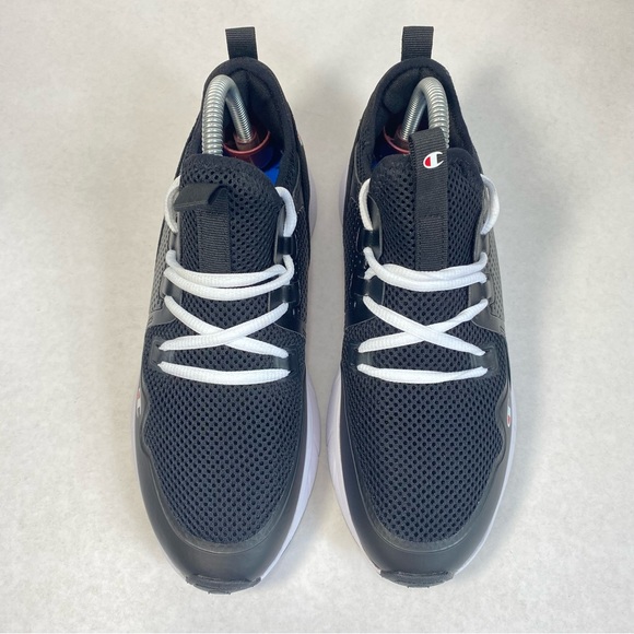 NEW Champion FLARE Cushion Fit Black/White Tie Athletic Shoes; Women’s Size 8 - Picture 6 of 13